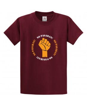 Anti-Fascist Civil War Social justice Graphic Print Style Political Unisex Kids & Adult T-shirt